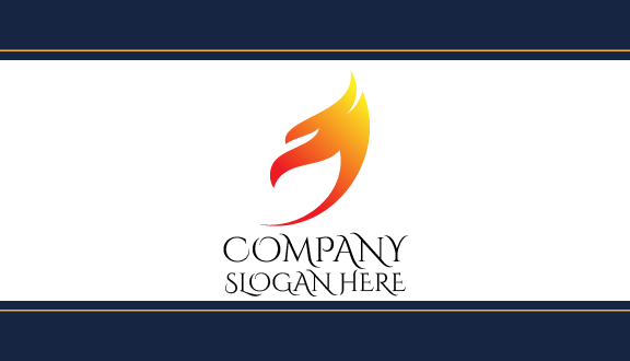 Tarjeta De Presentación De La Empresa De Control De Incendios