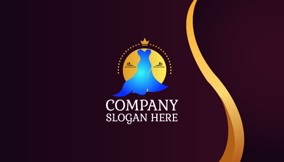 Kartu Nama Butik Gaun Ikan