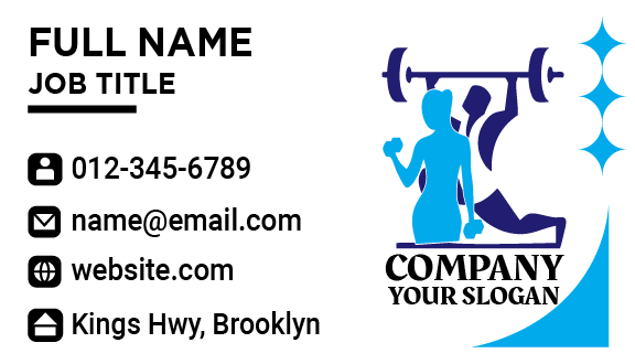 Fitness Education Business Card