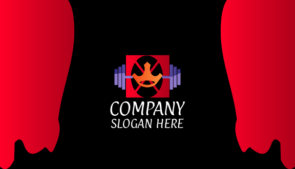 Tarjeta De Presentación De Equipos De Fitness