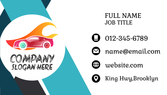 Flaming Auto Detailing Business Card