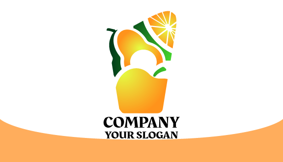 Tarjeta De Presentación De Jugos Sabrosos