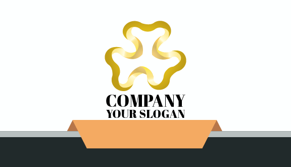 Flower Abstract Business Card