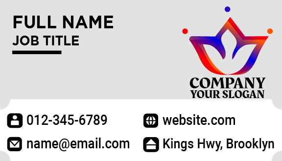 Flower Crown Business Card