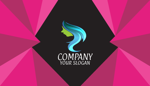 Carte De Visite Beauté Cheveux Fluides