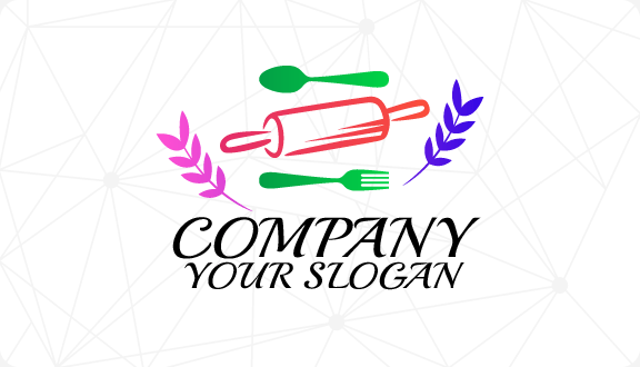 Visitenkarte Für Food Kitchen Catering