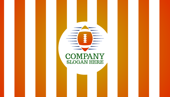 Tarjeta De Presentación De Pasión Por El Fútbol