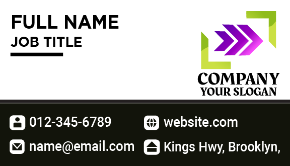 Framing Corner Accountant Business Card