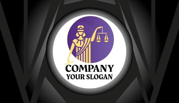 Tarjeta De Presentación De Abogado Gratis Para Justicia