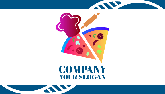 Biglietto Da Visita Per Pizza Ai Funghi Freschi