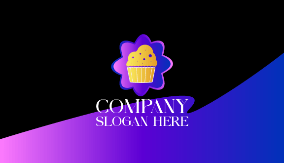 Frisch Gebackene Kuchen Visitenkarte