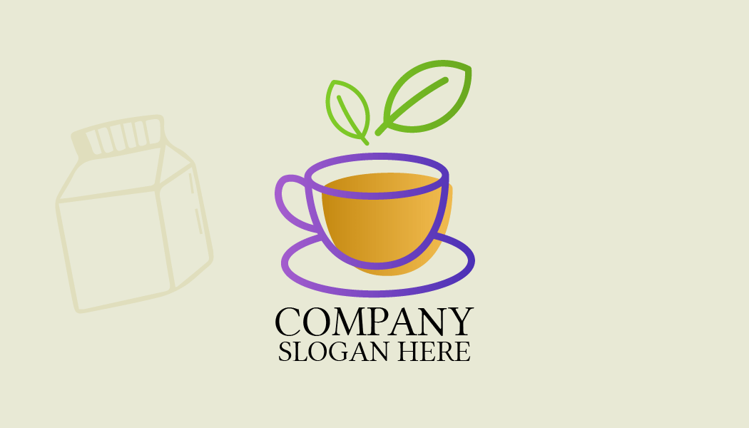 Tarjeta De Presentación De Té Recién Hecho