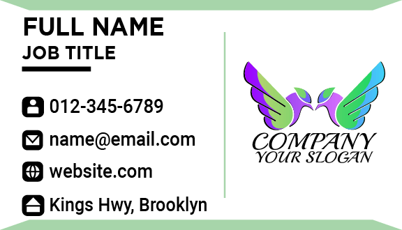 Friendly Bird Pair Business Card