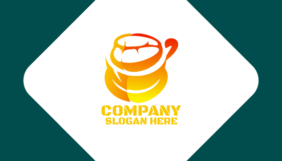 Cartão De Visita Café Café Com Sabor A Fruta