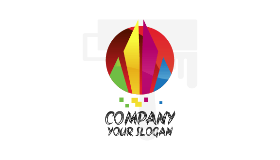 Cartão De Visita De Artista De Círculo Completo