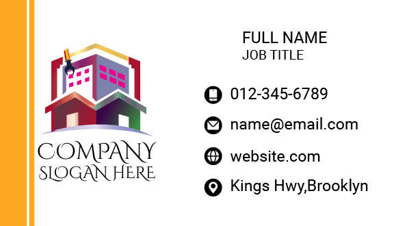 Furnishing Construction Business Card