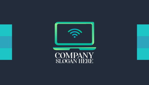 Kartu Nama Komunikasi Futuristik