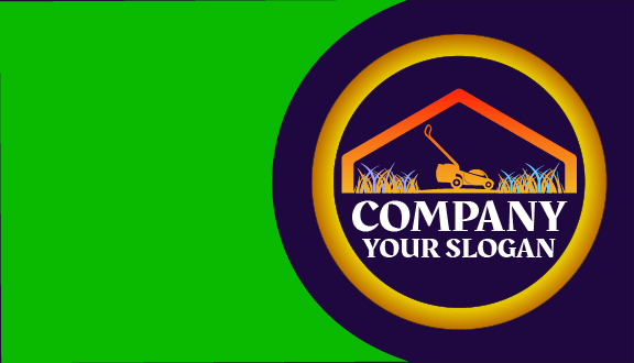 Cartão De Visita Para Relvado De Galpão De Jardim