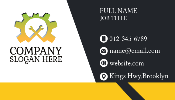 Gear Handyman Business Card