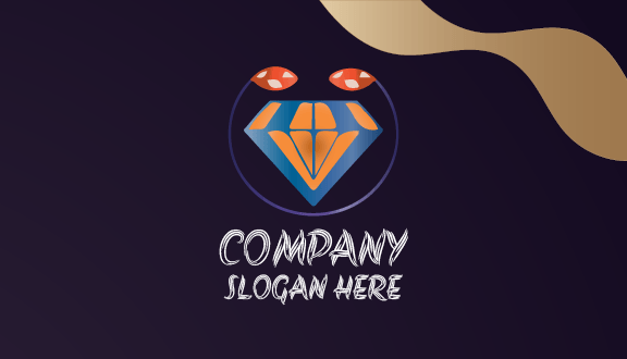 Kartu Nama Perhiasan Glamor