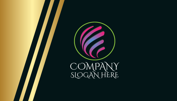 Tarjeta De Presentación De Empresa Global