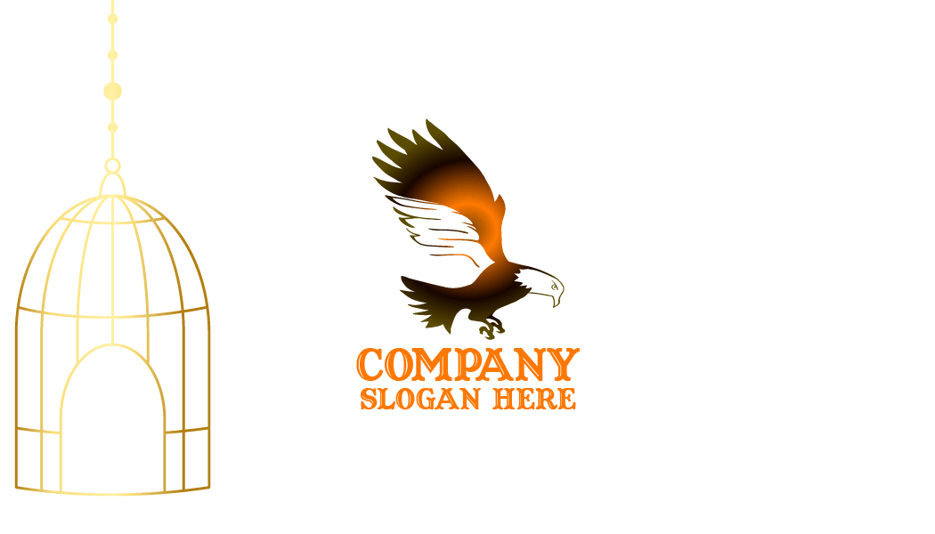 Cartão De Visita Pássaro Brilhante