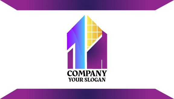 Carte De Visite De Constructeur De Briques Dorées