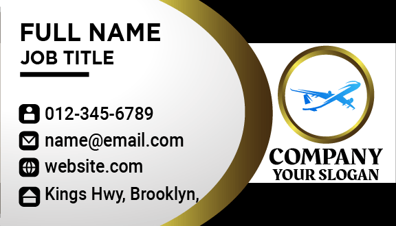 Golden Circle Takeoff Business Card