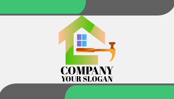 Tarjeta De Presentación Dorada Para Mejoras Del Hogar