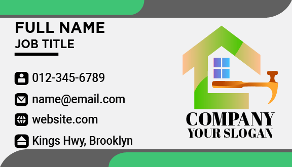 Golden Home Improvement Business Card