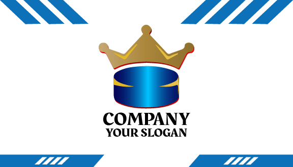 Tarjeta De Presentación De Hockey De La Nobleza Dorada