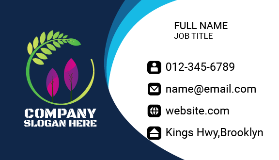 Graceful Agriculture Land Business Card