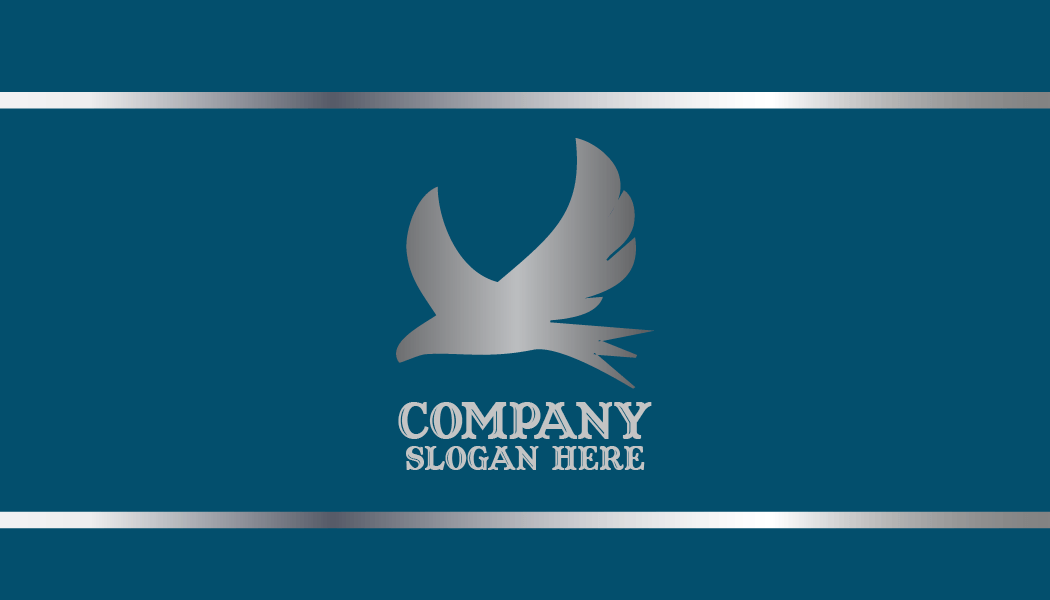 Cartão De Visita Gracioso Pássaro Cinza