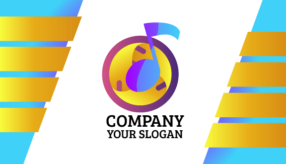 Gradient Player Eğlence Kartviziti