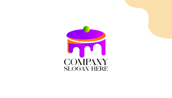 Grüne Fruchtkuchen Visitenkarte