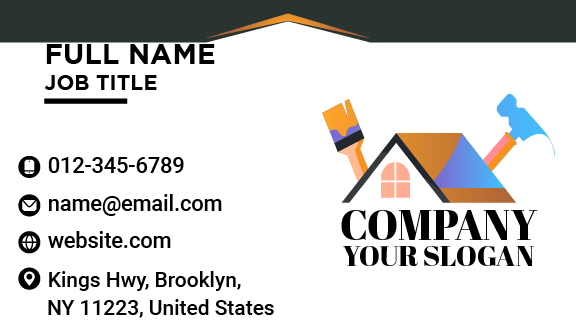 Hammer Home Improvement Business Card