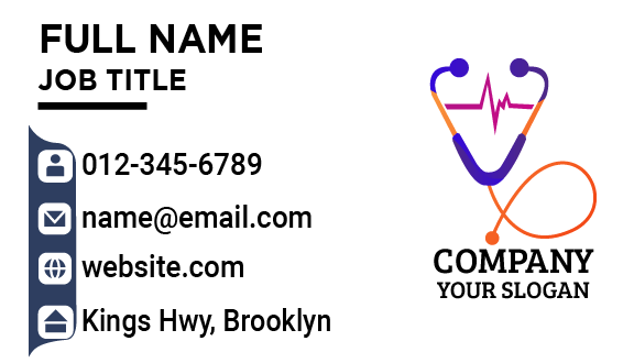 Hard Working Doctor Business Card