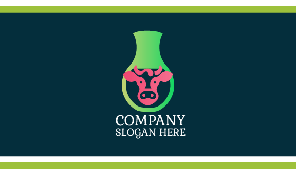 Tarjeta De Presentación De Bebida Láctea Saludable