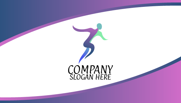 Tarjeta De Presentación Farmacéutica Con Silueta Saludable