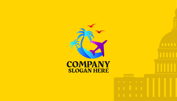 Kartu Nama Perjalanan Wisata Mewah