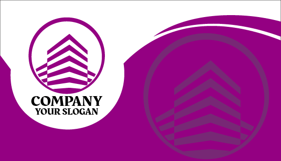 Hochhaus Immobilien Visitenkarte