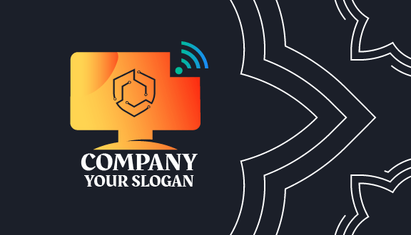 Tarjeta De Presentación De Seguridad Informática Para El Hogar