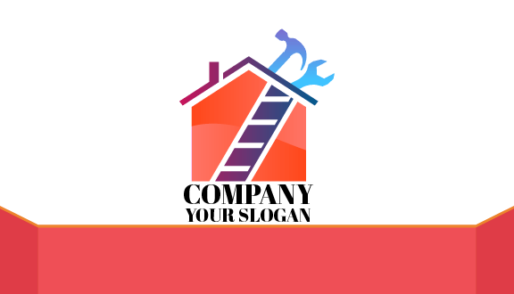 Tarjeta De Presentación De Escalera Para Mejoras Del Hogar