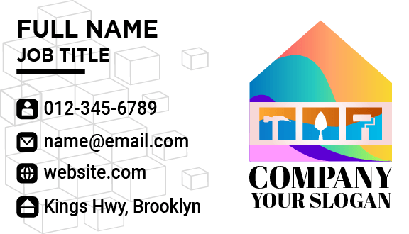 Home Improvement Tools Business Card