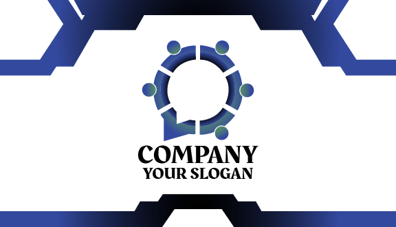 Tarjeta De Presentación De Una Empresa De Recursos Humanos