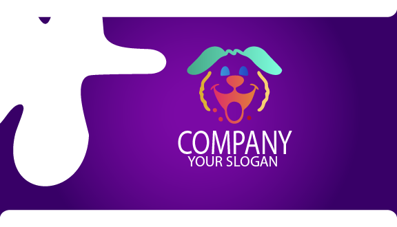 Humorous Face Pet Business Card