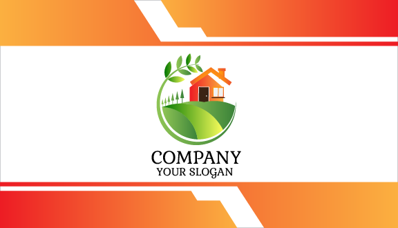 Biglietto Da Visita Per Il Giardinaggio Della Capanna