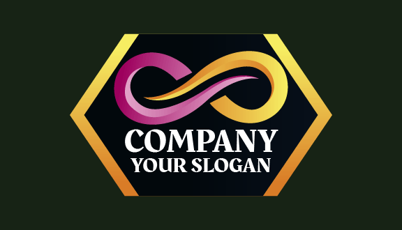 Tarjeta De Presentación De La Empresa Infinity