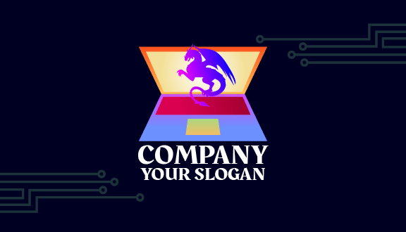 Cartão De Visita Inovador Para Laptop