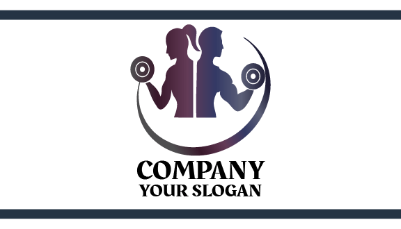 Tarjeta De Presentación Inspiradora De Fitness